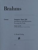 Sonatas For Clarinet Op.120 1 & 2 Arranged for Viola & Piano (Henle) additional images 1 1