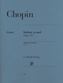 Ballade G Minor Op.23: Piano (Henle) additional images 1 1