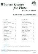 Winners Galore: Flute: Piano Accompaniment (Lawrance) additional images 1 1