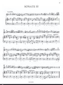 Sonatas 4: Flute Or Treble Recorder & Piano (Peters) additional images 2 1