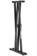 Hercules Ez Lok Double Brace Keyboard Stand KS120B additional images 1 2
