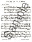 Sonata In G Minor: Tenor Saxophone & Piano (Leduc) additional images 1 3