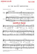 In The Bleak Midwinter Vocal SATB (Stainer & Bell) additional images 1 2