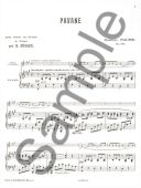 Pavane Op.50: Flute Or Violin & Piano (Leduc) additional images 1 2