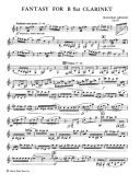 Fantasy For Clarinet Solo (Faber) additional images 1 2