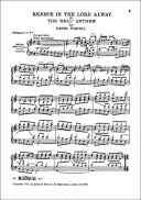 Rejoice in the Lord (The Bell Anthem) Vocal SATB  (S&B) additional images 1 2