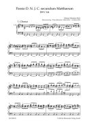 St Matthew Passion: Bwv244: Vocal Score (Barenreiter) additional images 1 2