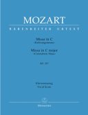 Coronation Mass In C Major: Kv317: Vocal Score (Barenreiter) additional images 1 1