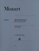 Piano Quartet G Major Kv477 & Eb Major Kv496 Set Of Parts (Henle) additional images 1 1