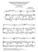 18Th Variation From Rhapsody On A Theme Of Paganini: Violin and Piano additional images 1 2