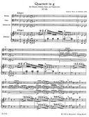 Mozart: Piano Quartet K478 G Minor: Piano, Violin, Viola And Cello (Barenreiter) additional images 1 2