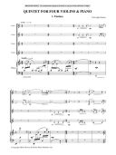 Quintet: Strings: 4 violins and piano additional images 1 2