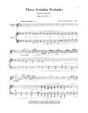 3 Preludes: Trumpet and Piano (Emerson) additional images 1 2