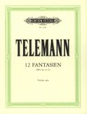12 Fantasias: Violin Solo (Peters) additional images 1 1