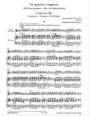 Four Seasons Op.8/3 Autumn: Violin & Piano (Peters) additional images 1 2
