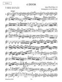 6 Duos Op23: Violin Duet (Peters) additional images 1 2