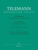 6 Sonatas Vol.1 For 2 Flutes Or 2 Violins (Barenreiter) additional images 1 1