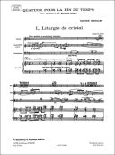 Quatuor Pour Fin Du Temps: Quartet For The End Of Time : Miniature Score (Durand) additional images 1 2