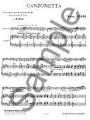 Canzonetta Op.19: Alto Saxophone & Piano (Leduc) additional images 1 3