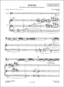 Legende: Alto Saxophone & Piano (Durand) additional images 1 2
