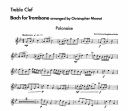 Bach For Trombone & Piano: Treble Clef (Brasswind) additional images 1 2