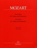 2 Duos K423: 424 Violin & Cello (Barenreiter) additional images 1 1
