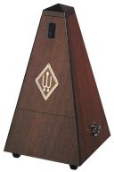 Wittner 814M Maezel Metronome - Matt Finish Genuine Walnut Case With Bell additional images 1 2