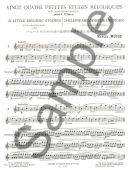 24 Melodious Petities Studies: Flute (Leduc) additional images 1 3