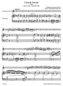 Grand Sonata After Clarinet QuintetK581: Clarinet & Piano (Barenreiter) additional images 1 2