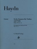 6 Sonatas For Violin And Viola Hob VI:1-6 (Henle) additional images 1 1