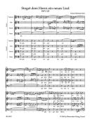 Singet Dem Herrn: Bwv 225: German Language Vocal Score (Barenreiter) additional images 1 2