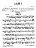 Suites For Solo Cello Arranged For Bass Trombone (Barbez) (Leduc) additional images 1 2