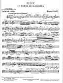 Piece En Forme De Habanera: Clarinet & Piano (Leduc) additional images 1 2