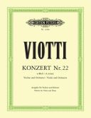 Violin Concerto A Minor No.22: Violin & Piano (Peters) additional images 1 1