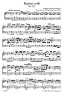 Regina Coeli: Kv127: Vocal Score (Barenreiter) additional images 1 2