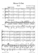 Mass In G Major D167: Vocal Score (Peters) additional images 1 3