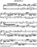4 Duets: Bwv 802: 805: Piano Solo (Henle HN161) additional images 1 2