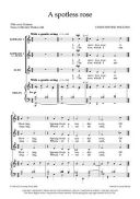 Wiggins-a Spotless Rose-vocal -ssa and Organ additional images 1 1