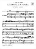 Carnival Of Venice: Il Carnevale Di Venezia: Clarinet & Piano (Ricordi) additional images 1 2