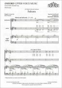 Sakura: Ssa: Voice and Piano  (neaum) (OUP) additional images 1 1