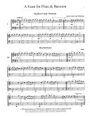 A Feast For Flute and Bassoon: Progressive Duets additional images 1 2