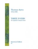 Ayres: 3 Poems: Soprano Voice and Basset Horn additional images 1 1