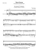 Ayres: 3 Poems: Soprano Voice and Basset Horn additional images 1 2