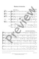 Beatus Et Sanctus and Sive Vigilem: Vocal SAATBB (OUP) additional images 1 2