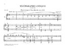 Six Epigraphes Antiques Piano Duet (Henle) additional images 1 2