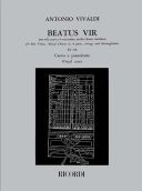 Beatus Vir: Bb: RV598 (Psalm 111) In B Flat: Vocal Score (Ricordi) additional images 1 1