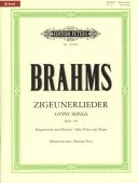 Gypsy Songs Op.103: Zigeunerlieder: Medium Voice & Piano (Peters) additional images 1 1