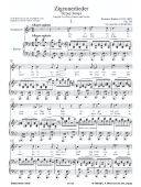 Gypsy Songs Op.103: Zigeunerlieder: Medium Voice & Piano (Peters) additional images 1 2