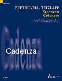 Cadenzas: Concerto: D Major: Violin (Schott) additional images 1 1