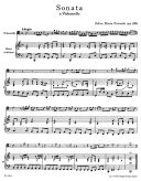 Picinetti: Sonata C Major  Cello & Piano (Basso Continuo) (Barenreiter) additional images 1 2